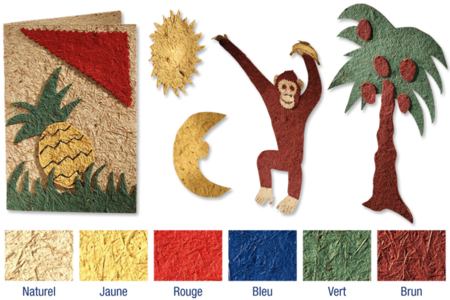 Papel de coco - 10doigts.fr