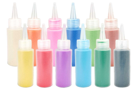 Colored Fine Sand - 100 g Bottles - 5 - Creative Sand - 10doigts.com - Creative Sand – 10doigts.fr