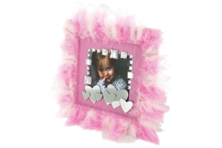 Feather Frame - 0 - DIY Home Decor Crafts - 10doigts.com - Handicrafts Home Decor DIY – 10doigts.fr