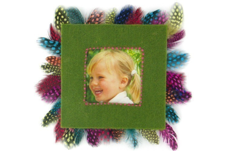 Marco de plumas - Actividades manuales Deco casa DIY – 10doigts.fr