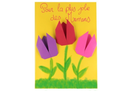 Origami Tulips - 0 - Mother's Day Crafts - 10doigts.com - Mother's Day Crafts – 10doigts.fr