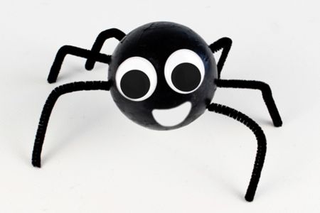 Araña de Halloween - Actividades manuales Halloween – 10doigts.fr
