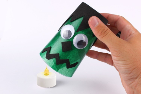 Halloween Monster Night Lights - 1 - Halloween Crafts - 10doigts.com - Halloween Crafts – 10doigts.fr