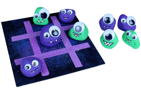 Tic-Tac-Toe Game - 0 - Handicrafts Around Games to Enjoy Homemade Games - 10doigts.com - Handicrafts Around Games to Enjoy Homemade Games – 10doigts.fr