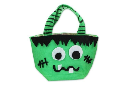 Bolsa de caramelos para Halloween - monstruo - Actividades manuales Halloween – 10doigts.fr