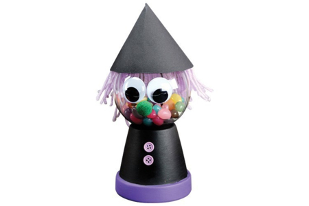 Candy Dispenser Witch - 0 - Halloween Crafts - 10doigts.com - Halloween Crafts – 10doigts.fr