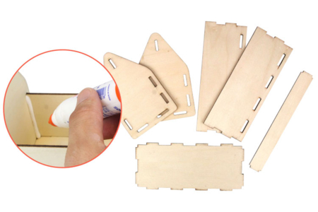 Caja vaciabolsillos - Cajas de madera – 10doigts.fr