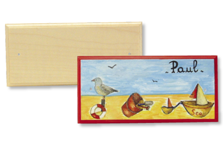 Escudo de puerta de madera - Placa de puerta – 10doigts.fr