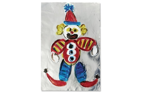 Metal a repujar payaso - Metal a repujar – 10doigts.fr