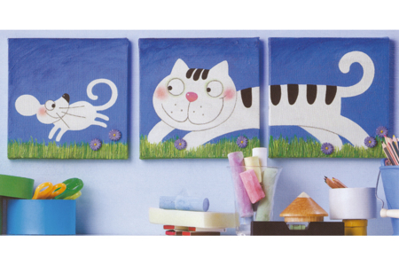 Marcos Cuadrados - 100 % algodón - Espesor: 1,8 cm - Bastidores y Cartones entelados – 10doigts.fr