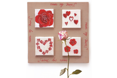 Cañón Cuadrado - 100 % algodón - Grosor: 1,8 cm - Bastidores y Cartones entelados – 10doigts.fr