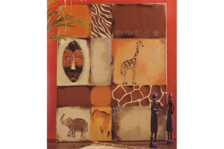 Cajones Cuadrados - 100 % algodón - Grosor: 1,8 cm - Bastidores y Cartones entelados – 10doigts.fr