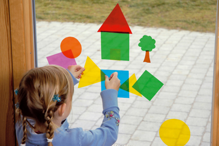 Electrostatic Films, Transparent or Colored - 0 - 10doigts.com - 10doigts.fr