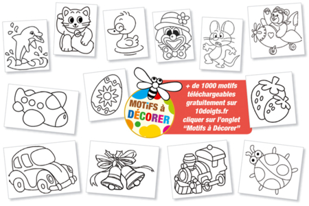 Box of 10 Puffy Paint Pens - 8 - 10doigts.com - 10doigts.fr