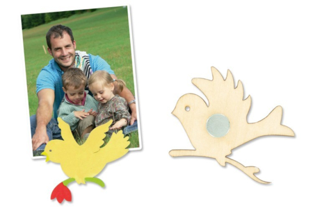 Imanes de neodimio - Deco en madera cruda – 10doigts.fr