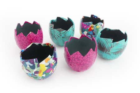 6 hueveras - Soportes de Pascua para decorar – 10doigts.fr