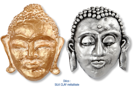 Gabarit pour créer des masques ou des loups - Molds for plaster, soap, concrete ... – 10doigts.fr