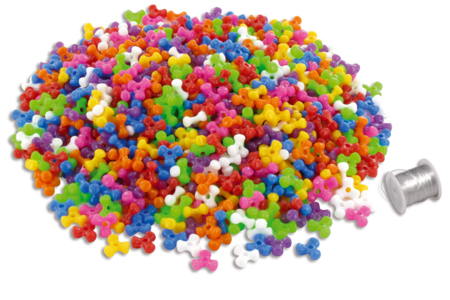 Tripod Beads - 1 - Kids Beads - 10doigts.com - Kids Beads – 10doigts.fr