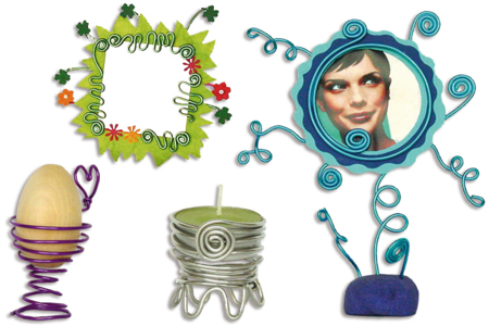 Filamento metálico de aluminio - Hilo de aluminio - Accesorios Manualidades – 10doigts.fr