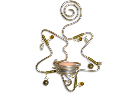 candelabro de hilos de aluminio - Hilo de aluminio - Accesorios Manualidades – 10doigts.fr