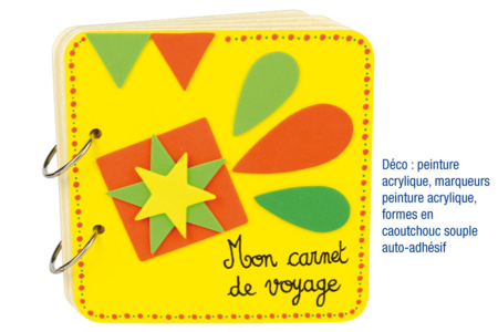 Square Wooden Photo Album - 11 - Albums and Notebooks - 10doigts.com - Albums and Notebooks – 10doigts.fr