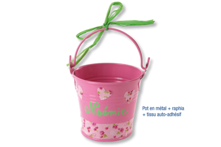 Mini Metal Bucket - 8 - Metal Supports - 10doigts.com - Metal Supports – 10doigts.fr