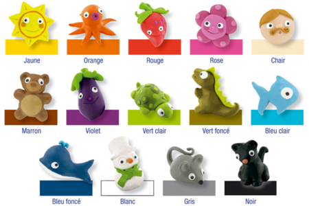 Patati Patata, oven-bake modeling clay - 2 - PATATI PATATA Polymer Clay - FIMO... - 10doigts.com - PATATI PATATA Polymer Clay - FIMO... – 10doigts.fr