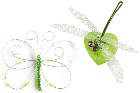 Hilos metálicos de 0,2 y 0,4 mm - Hilo de aluminio - Accesorios Manualidades – 10doigts.fr