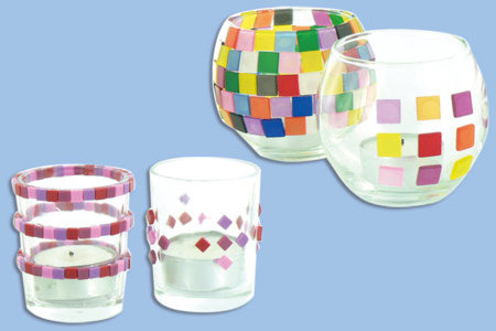 Mosaicos de resina acrílica translúcidos brillantes - Mosaicos en resina – 10doigts.fr