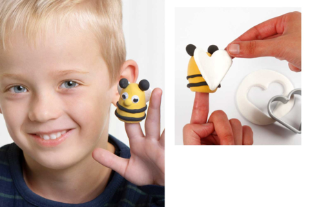 abeja pasta a modelar - Cortadores creativos para niños – 10doigts.fr