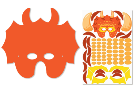 activité anniversaire masque - Creative Masks for Kids – 10doigts.fr