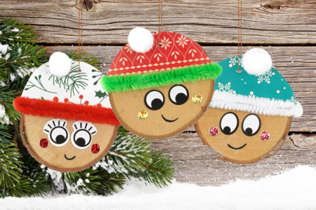 Hanging Little Elves for the Christmas Tree - 3 - Christmas Crafts - 10doigts.com - Christmas Crafts – 10doigts.fr