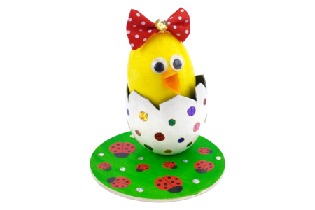 actividad de Pascua pollito - Actividades manuales DIY Pascua – 10doigts.fr