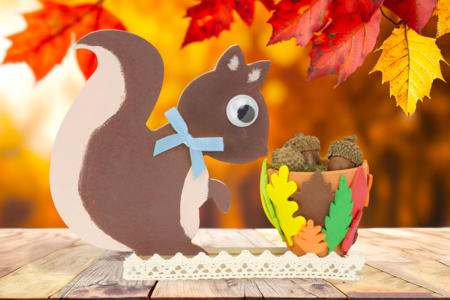 Actividad Niños Otoño Ardilla - Actividades manuales Otoño – 10doigts.fr