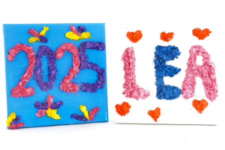 Relief Painting with Paper Towel - 1 - Craft Activities Painting: Creations for All Ages and All Desires - 10doigts.com - Craft Activities Painting: Creations for All Ages and All Desires – 10doigts.fr