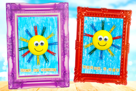 Hanging Sun Canvas - 1 - Summer Crafts - 10doigts.com - Summer Crafts – 10doigts.fr