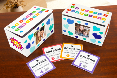 Actividad Día del Padre caja de regalos - Manualidades día del padre – 10doigts.fr