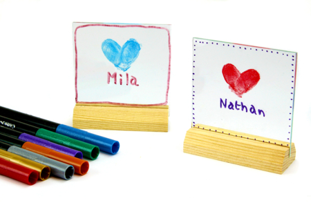 Rotuladores metálicos, punta fina - 8 colores - Rotuladores de punta fina – 10doigts.fr