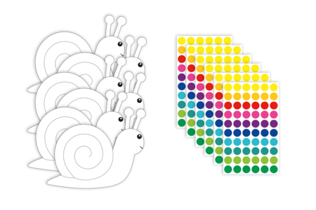 Sticker Kit: Shapes of Your Choice + Stickers - 4 - Creative Sticker Kits - 10doigts.com - Creative Sticker Kits – 10doigts.fr