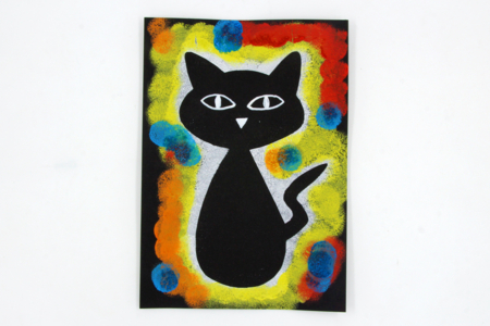 Actividad Manual Gato - Actividades manuales Halloween – 10doigts.fr