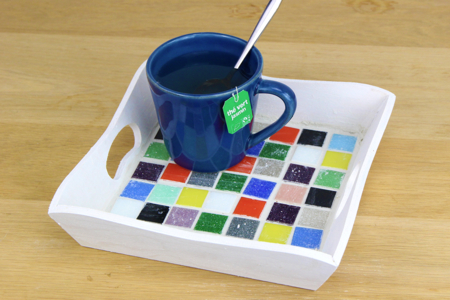 Mosaic Tray - 1 - Mosaic Crafts - 10doigts.com - Mosaic Crafts – 10doigts.fr