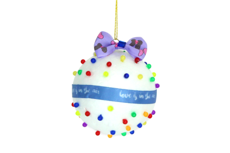 Christmas Bauble with Plastic Pins - 4 - Christmas Crafts - 10doigts.com - Christmas Crafts – 10doigts.fr