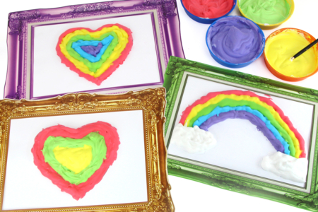 Actividad Pintura 3D - Actividades manuales de pintura: creaciones para todas las edades y todos los deseos – 10doigts.fr