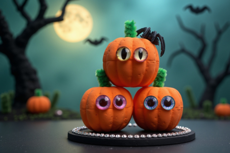 Mini Halloween Pumpkins - 4 - Halloween Crafts - 10doigts.com - Halloween Crafts – 10doigts.fr