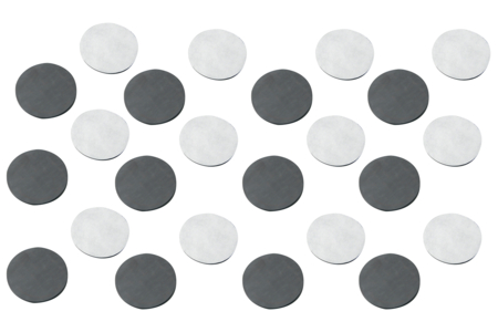 Round Adhesive Magnets - 25 Pieces - 1 - Magnets - 10doigts.com - Magnets – 10doigts.fr