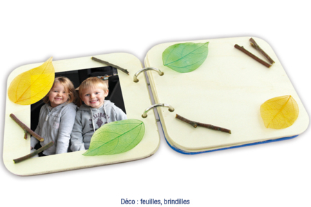 Wooden Photo Album with 5 Pages - 6 - DIY Home Decor Crafts - 10doigts.com - Handicrafts Home Decor DIY – 10doigts.fr