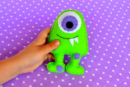 alien fieltro - Hojas de fieltro – 10doigts.fr