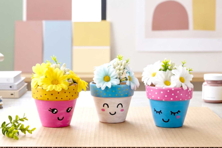 Kawaii Pot Ambiance - Craft Activities Painting: Creations for All Ages and All Desires – 10doigts.fr