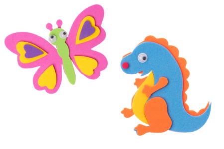 Foam Rubber 30 x 40 cm - 10 Sheets - 2 - Foam Rubber - 10doigts.com - Foam Rubber – 10doigts.fr