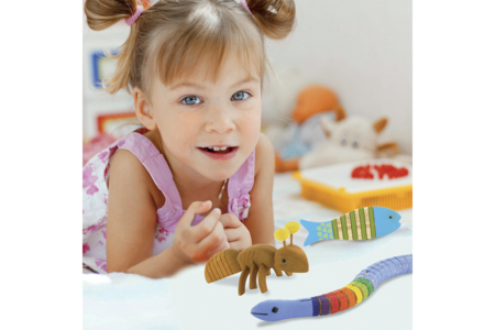 Natural Wooden Cobra - 3 - Wooden Animals - 10doigts.com - Wooden Animals – 10doigts.fr